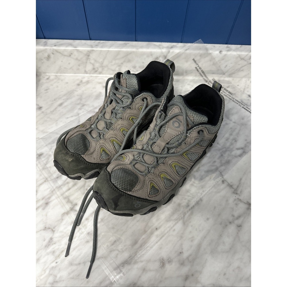 Oboz Low Gray Hiking Trail Shoes‎ Mens 10